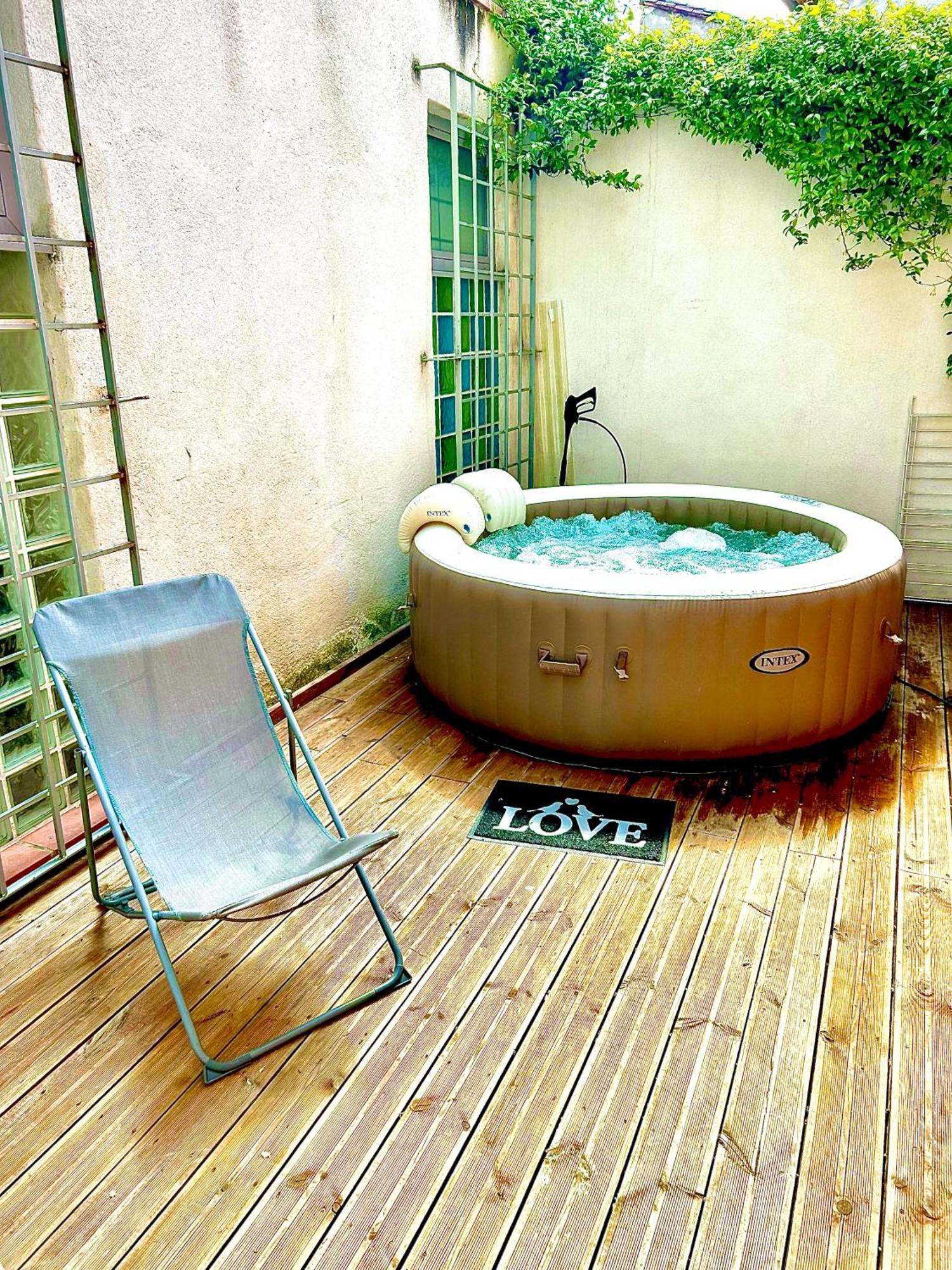 Ferienwohnung Le Patio Jacuzzi Centre Toulouse Exterior foto